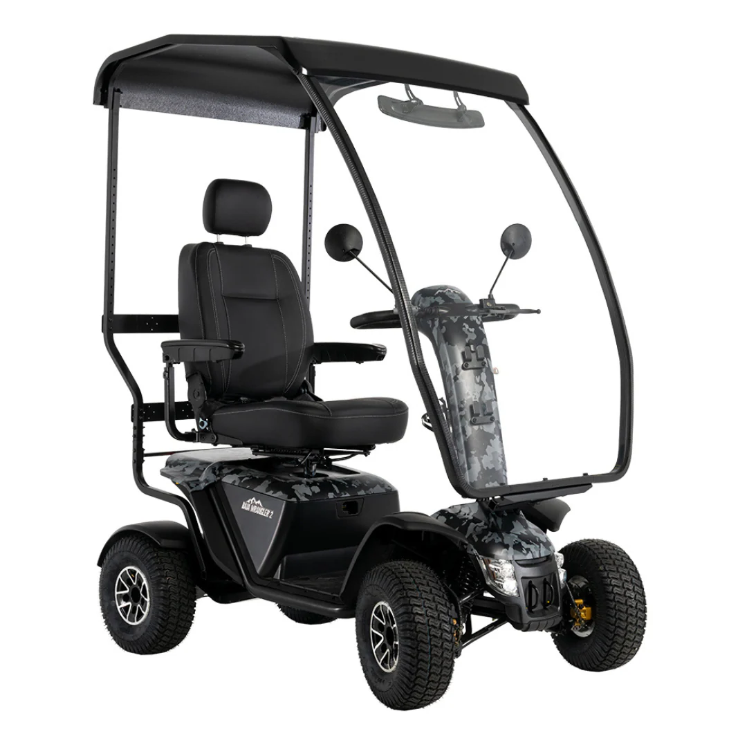 Pride Baja® Wrangler® 2 Heavy Duty Outdoor Scooter with Canopy - Image 3