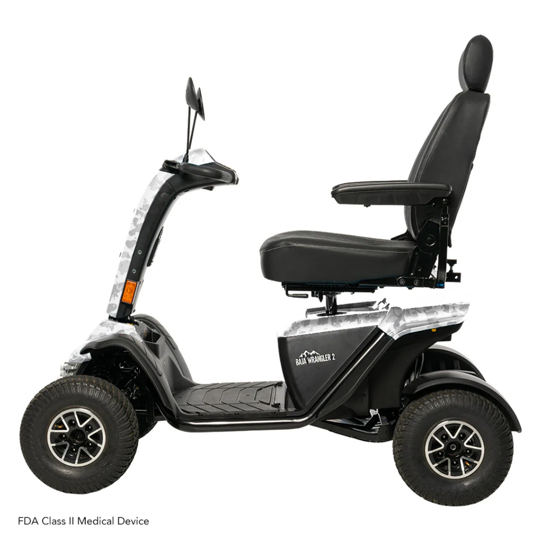 Pride Baja® Wrangler® 2 Heavy Duty Outdoor Scooter with Canopy - Image 43