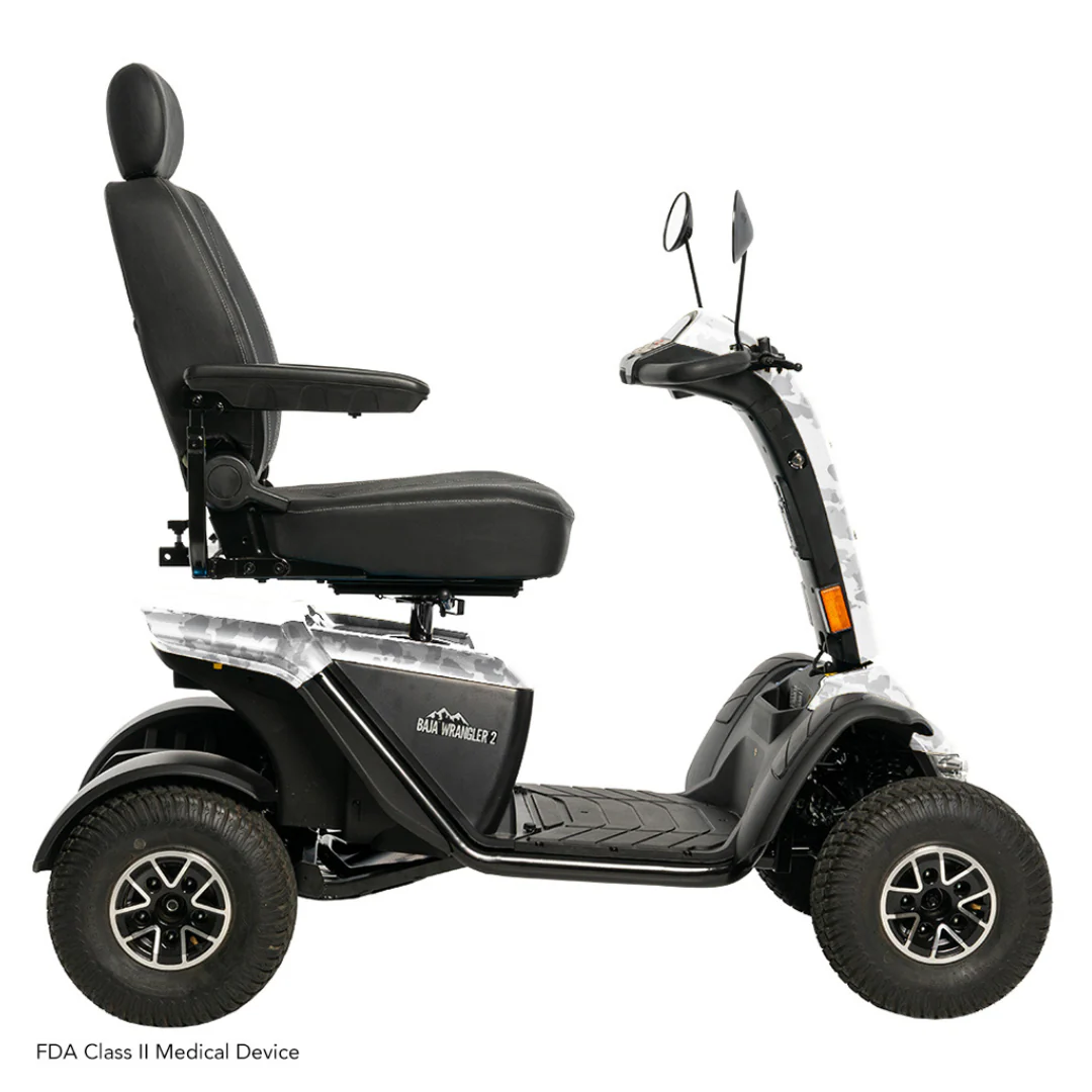 Pride Baja® Wrangler® 2 Heavy Duty Outdoor Scooter with Canopy - Image 44