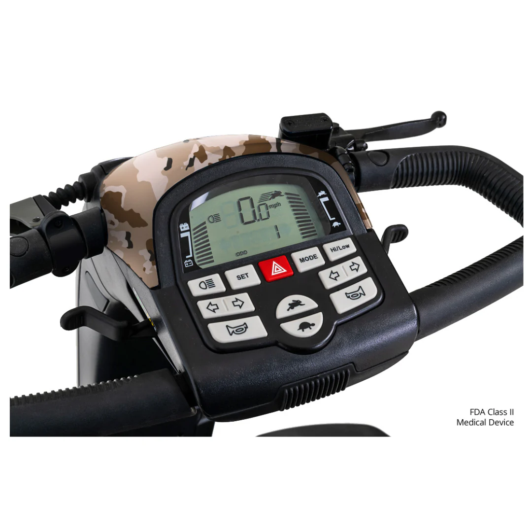 Pride Baja® Wrangler® 2 Heavy Duty Outdoor Scooter with Canopy - Image 53