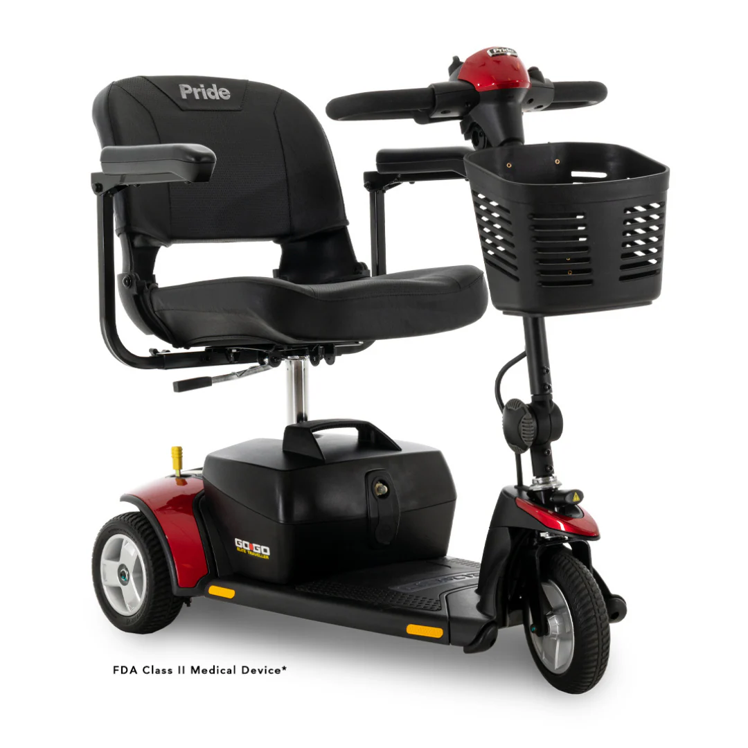 Pride Mobility Go Go® Elite Traveller 3-Wheel Mobility Scooter - Image 10