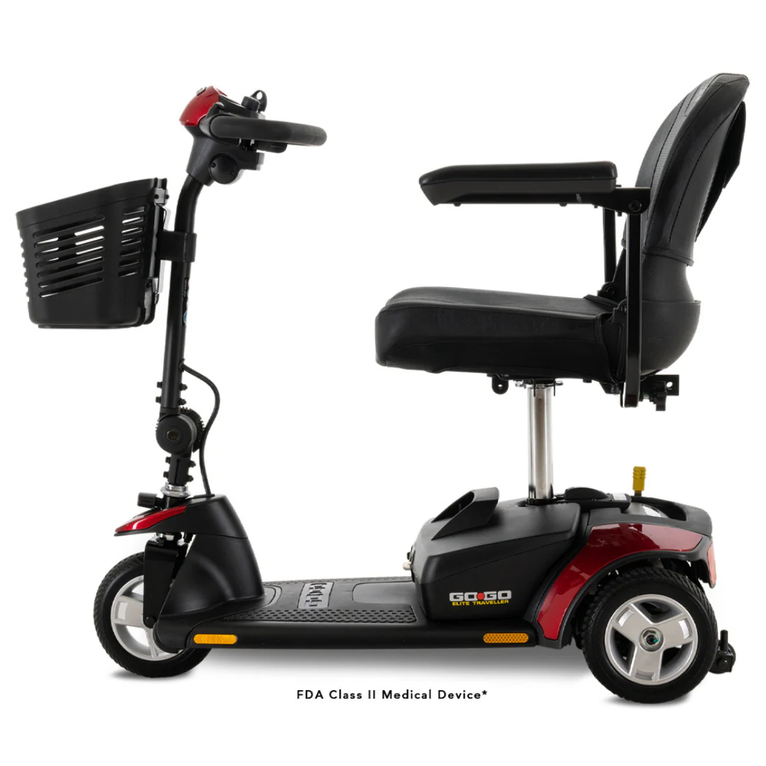 Pride Mobility Go Go® Elite Traveller 3-Wheel Mobility Scooter - Image 11