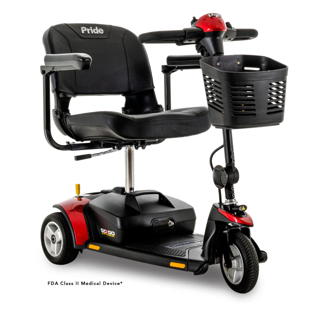 Pride Mobility Go Go® Elite Traveller 3-Wheel Mobility Scooter - Image 12