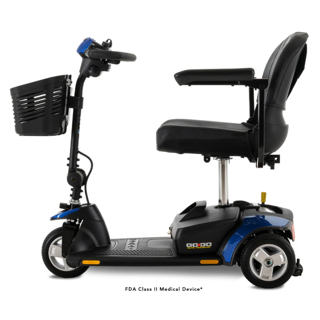 Pride Mobility Go Go® Elite Traveller 3-Wheel Mobility Scooter - Image 8