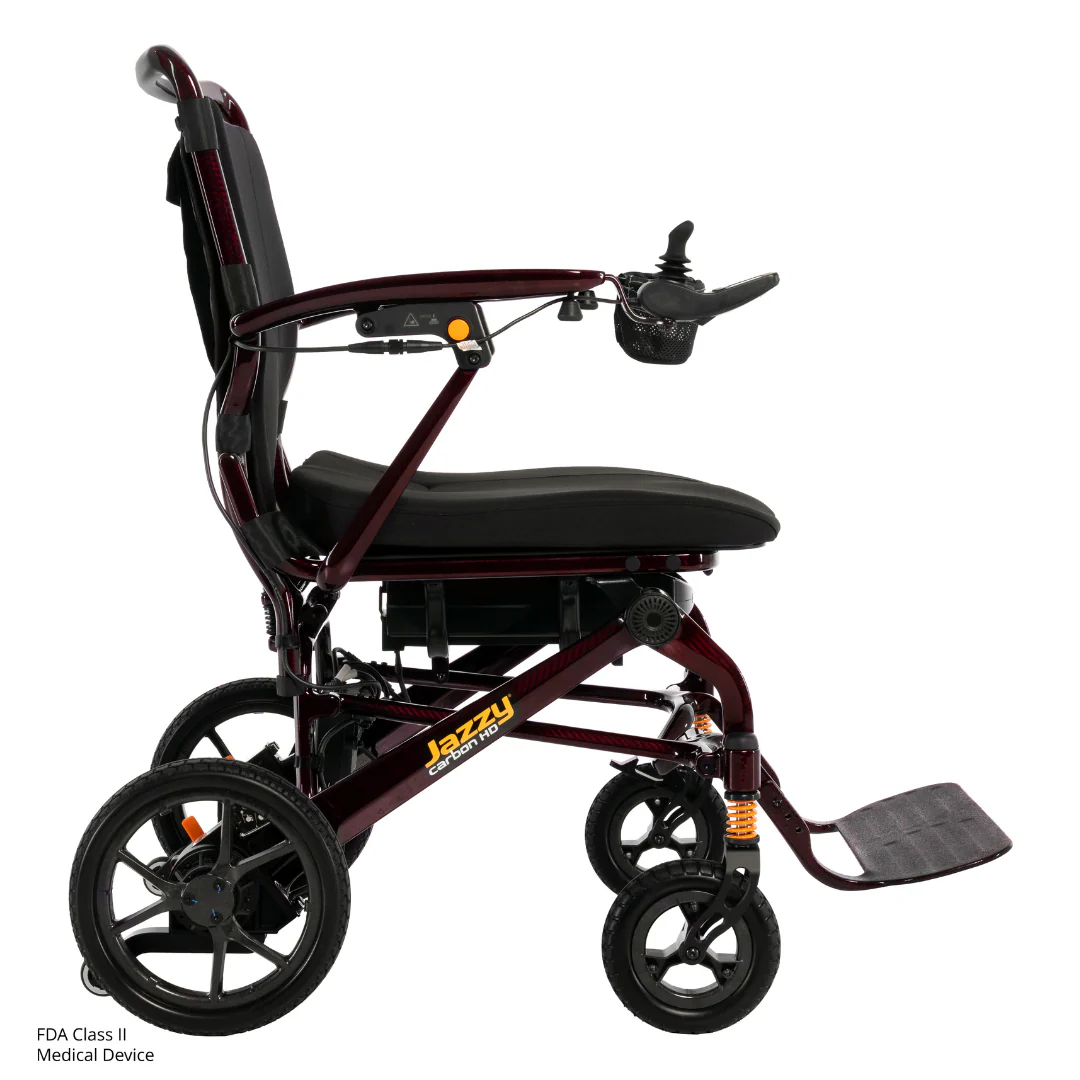 Pride Jazzy Carbon HD Bariatric Portable Powerchair - Image 7