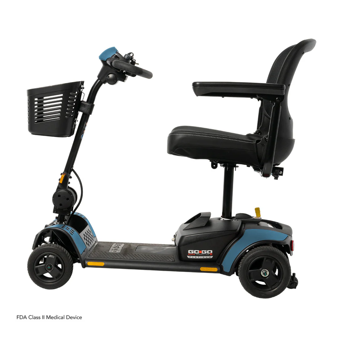 Pride Mobility Go Go Elite Traveller® 2 Platinum Scooter - Image 14