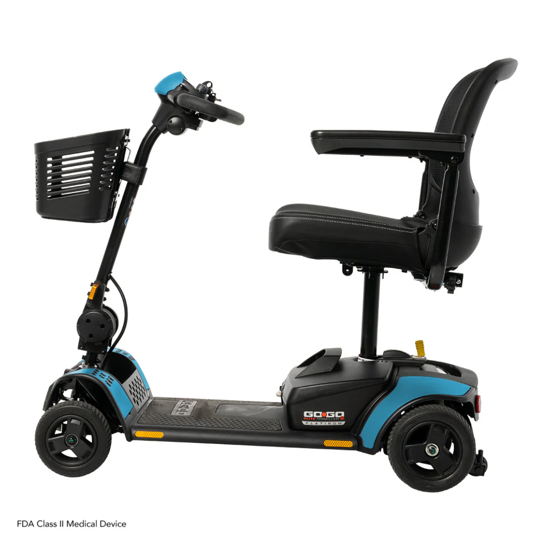 Pride Mobility Go Go Elite Traveller® 2 Platinum Scooter - Image 31