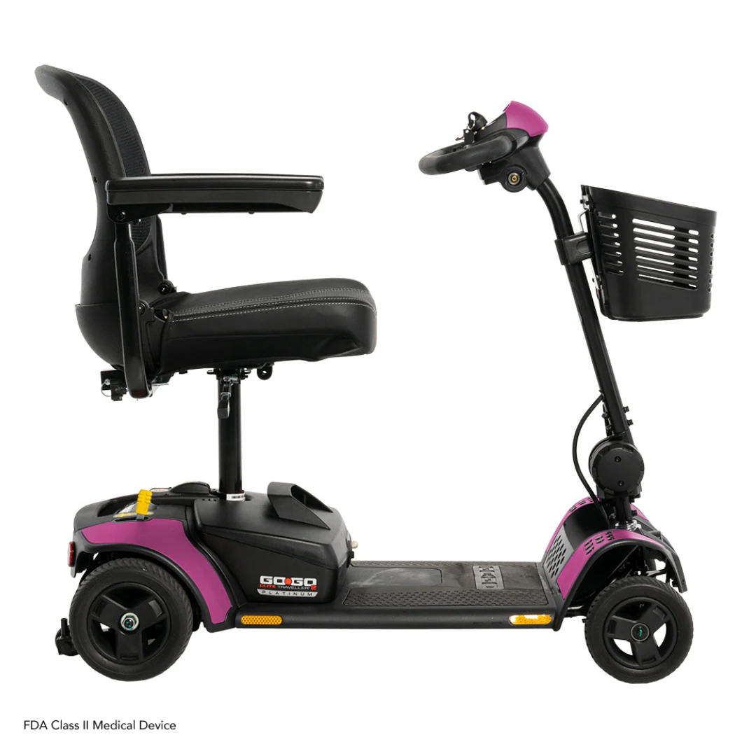 Pride Mobility Go Go Elite Traveller® 2 Platinum Scooter - Image 41