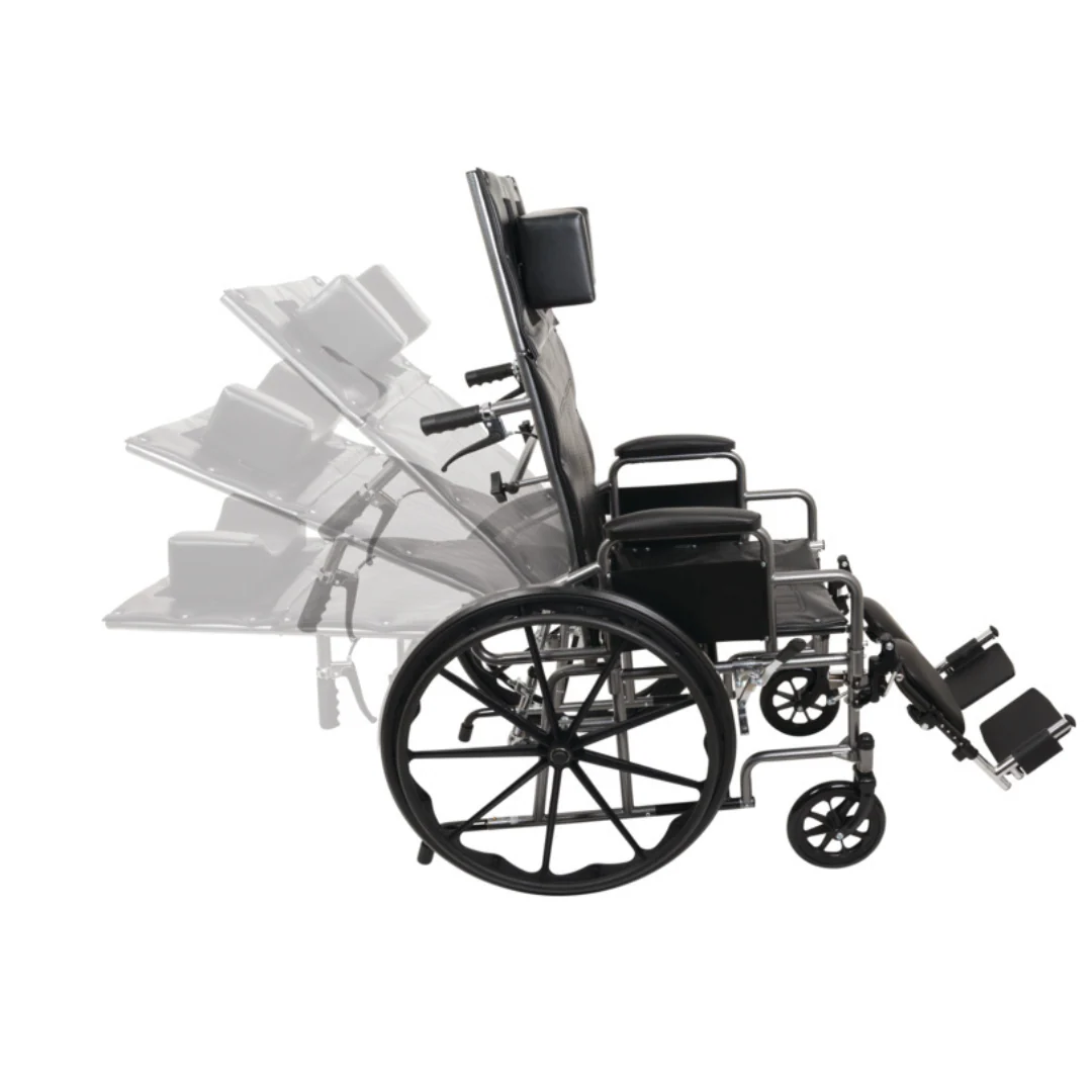 ProBasics Reclining Wheelchair with Removable Desk Arms - Image 2