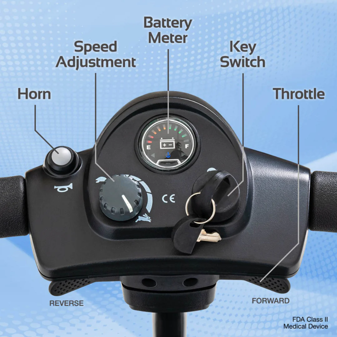 Rascal® Venture 3-Wheel Portable Scooter - Image 3