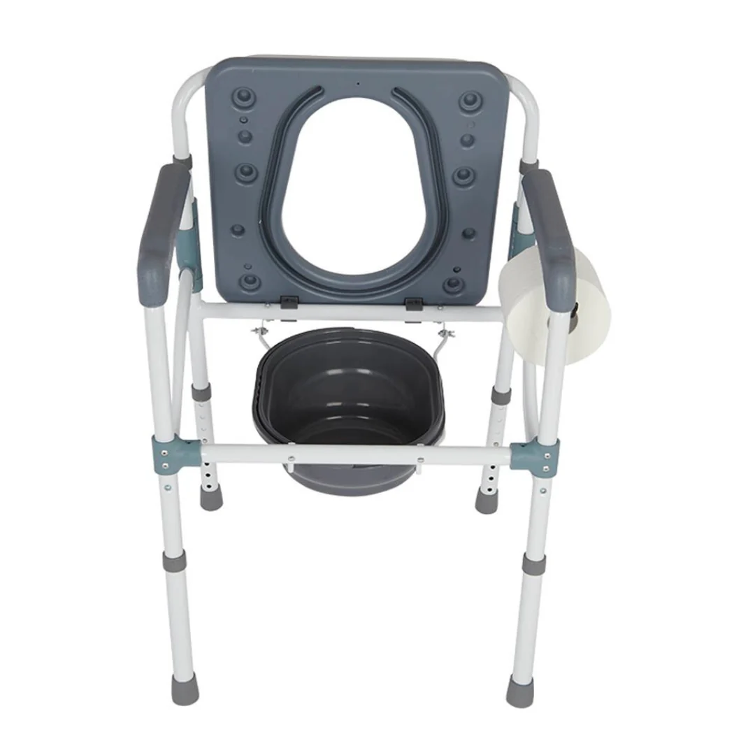Rhythm Folding Powder Coated Aluminum Commode 3 in 1 - Image 3