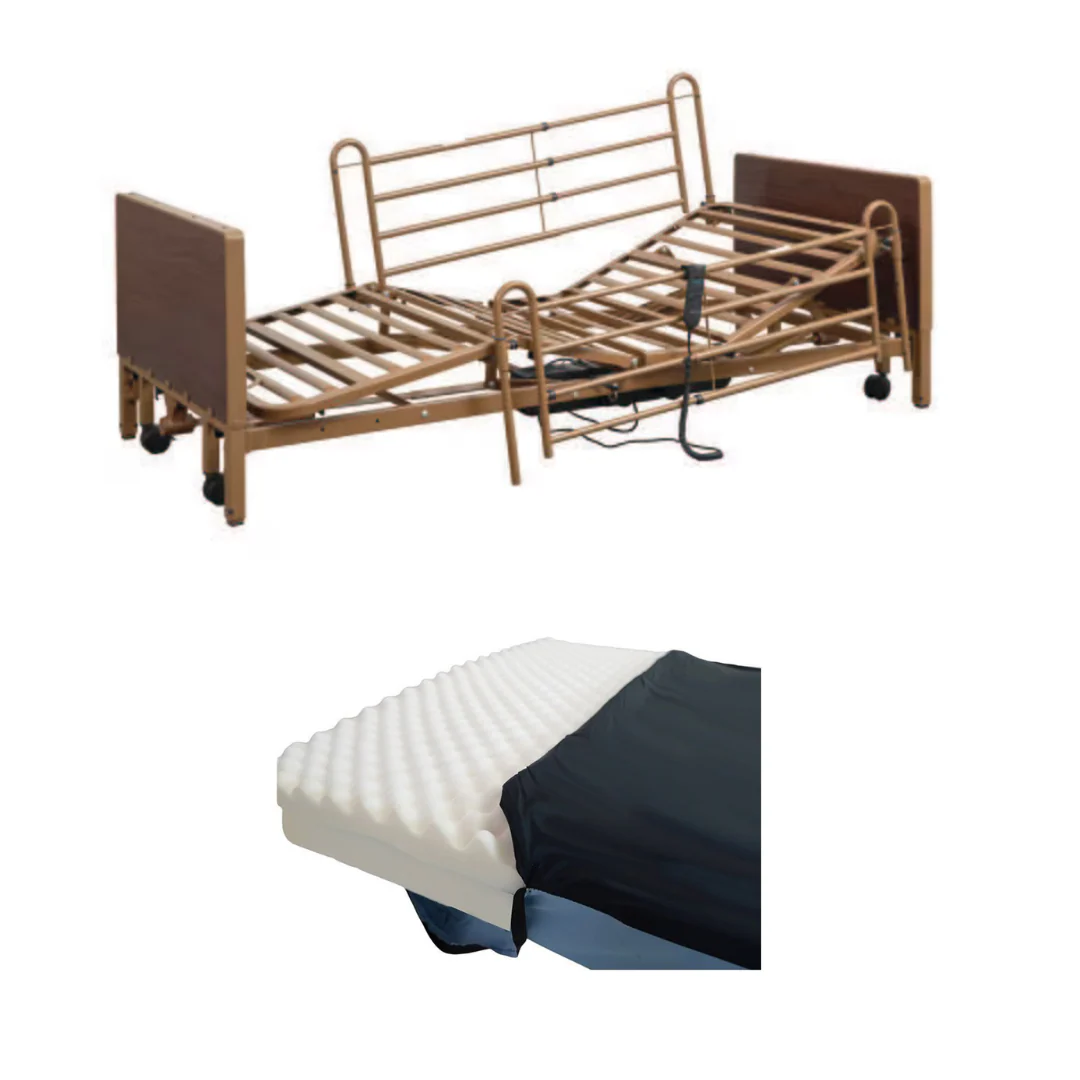 Rhythm Full-Electric Homecare Bed Bundles - Adjustable Height - Includes Remote - Image 4