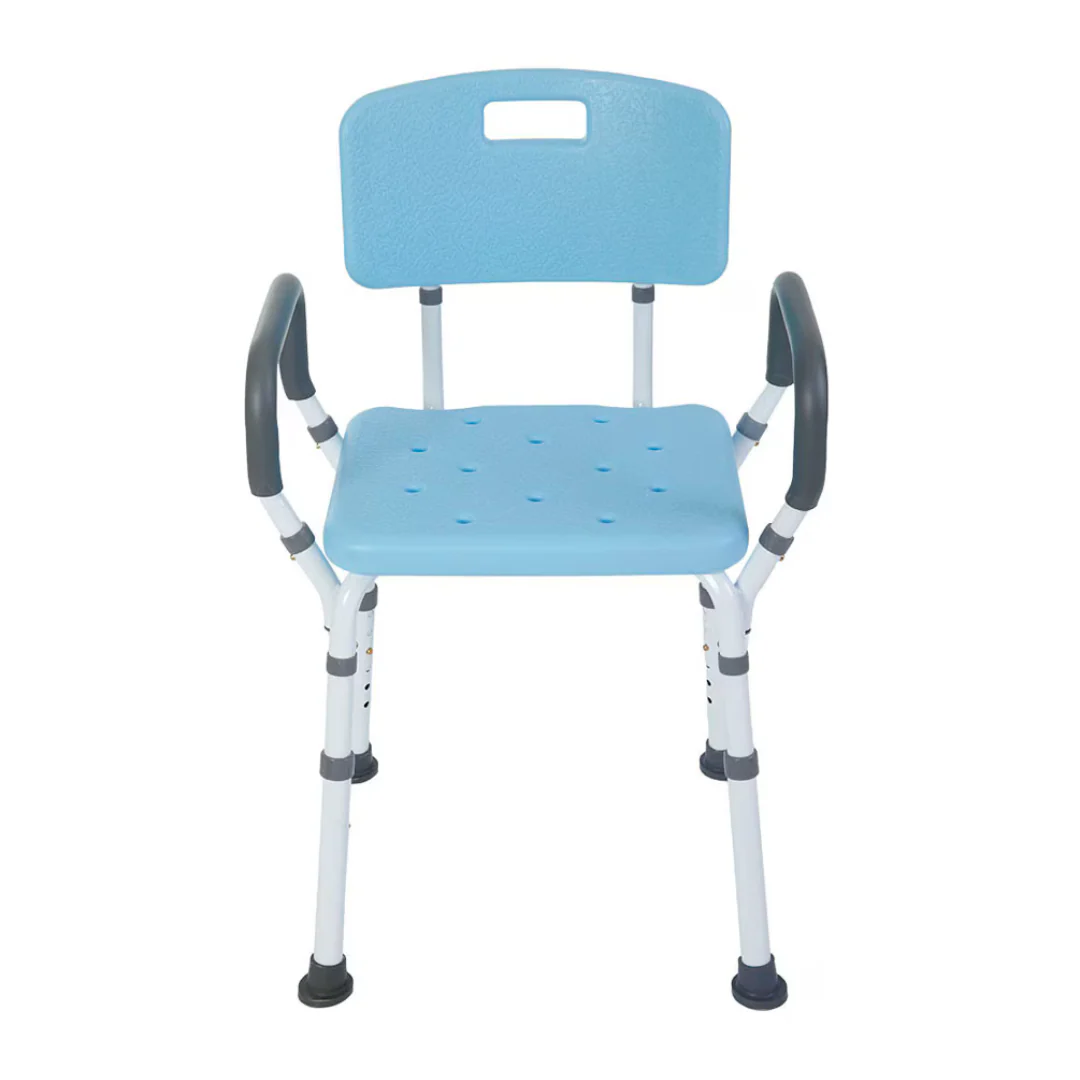 Rhythm Premium Shower Bench/Chair with Removable Padded Arms - Image 4