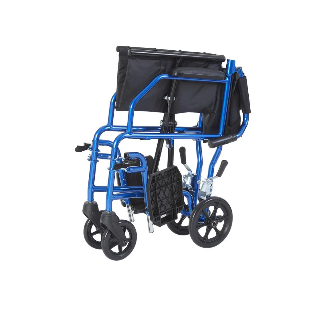 Rhythm Super Lite 19" Aluminum Companion Transport Chair - Image 4