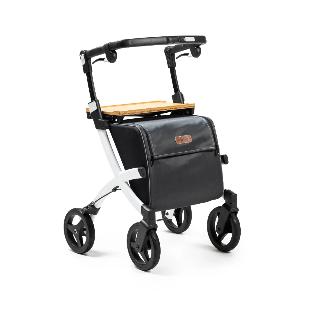 Rollz FLEX 2 Lightweight Rollator Walker with XL Storage Bag & Seat - Open Box - Image 9