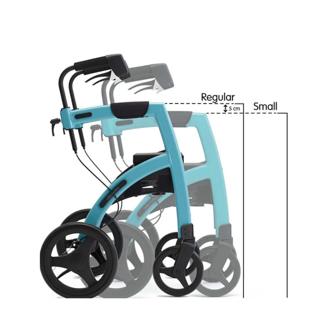 Rollz Motion 2-in-1 Rollator Walker and Wheelchair - Image 22