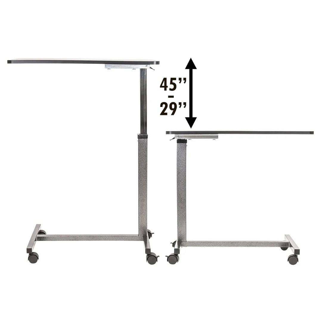 Roscoe Rolling Overbed Table - Non-Tilting Bedside Table - Image 6
