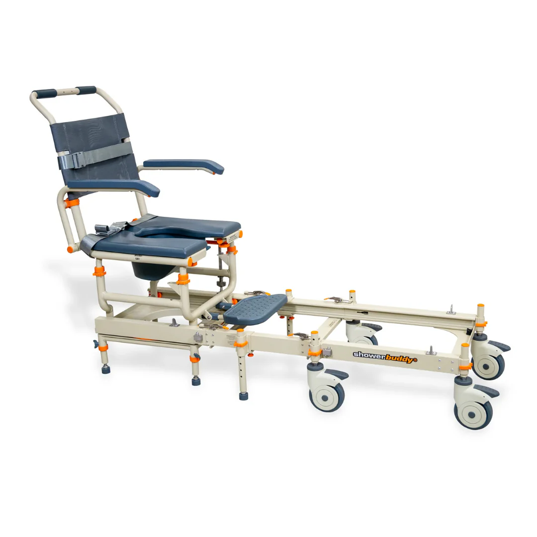 ShowerBuddy® SB1 Transfer System with Rolling Shower Chair - Image 3