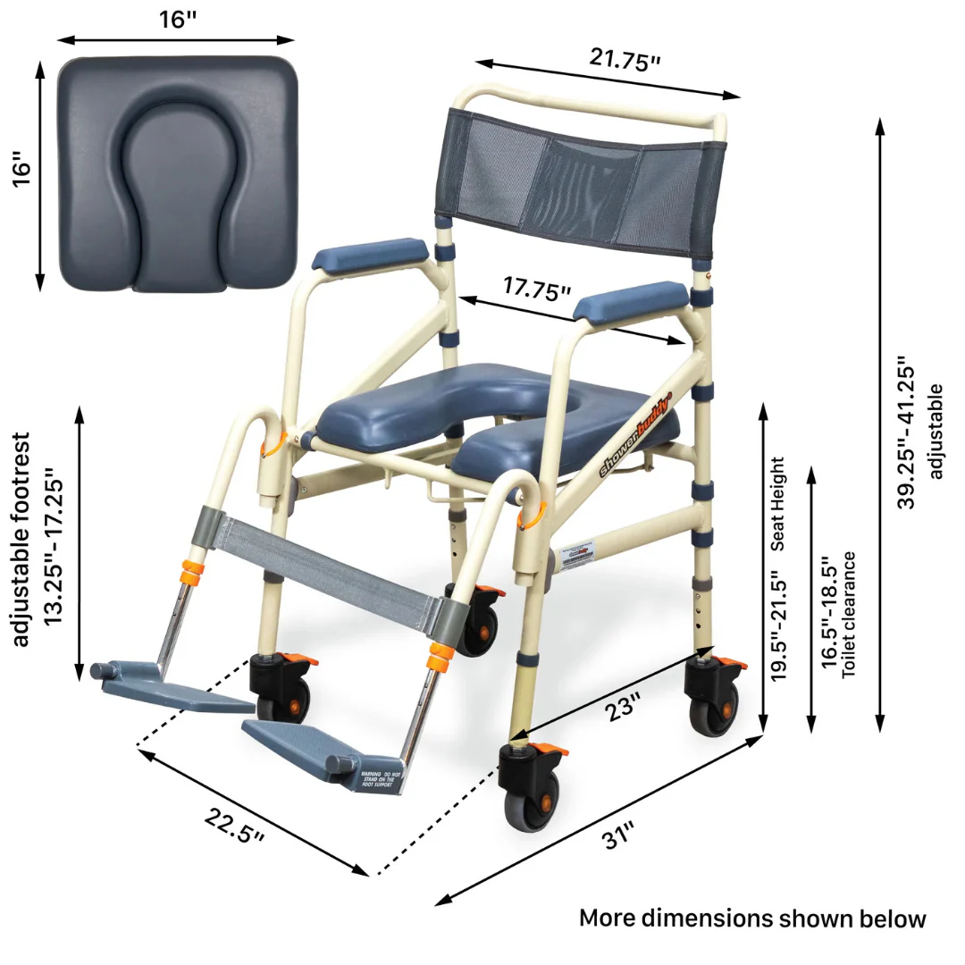 ShowerBuddy SB7e Folding Shower Chair - Image 9