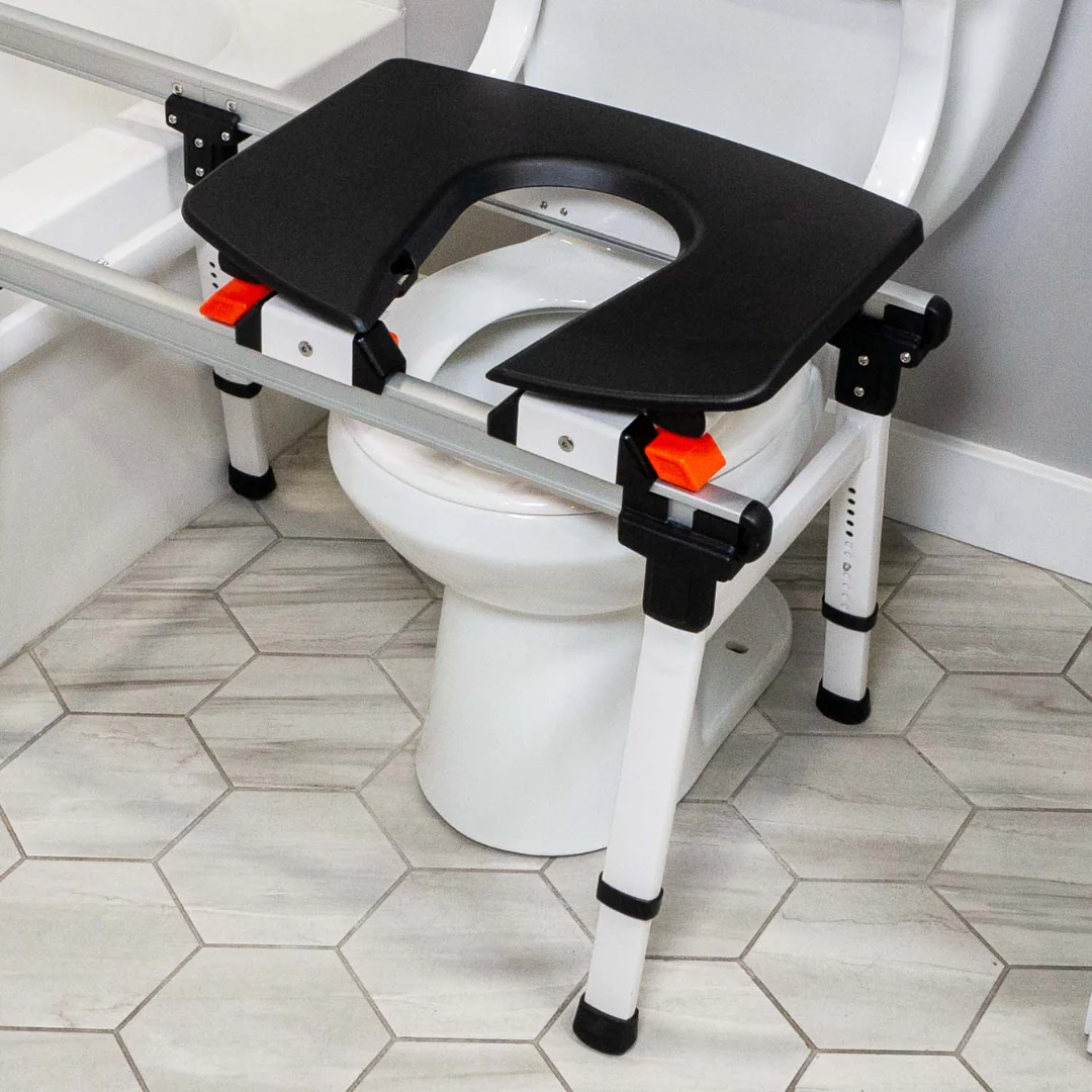 ShowerGlyde SG2 Sliding Transfer Bench for Tub & Toilet Transfers - Image 5