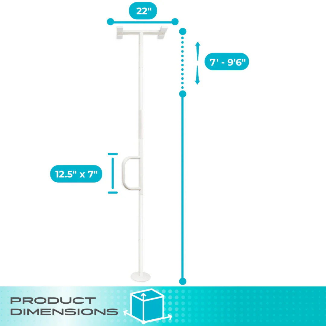 Stander Wonder Pole Lite  - Fall Prevention Safety Pole For The Home - Image 3