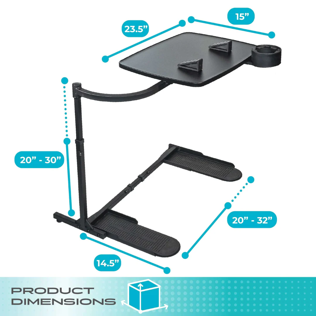 Stander Wonder Tray XL - Swivel Living Room Tray Table - Image 11