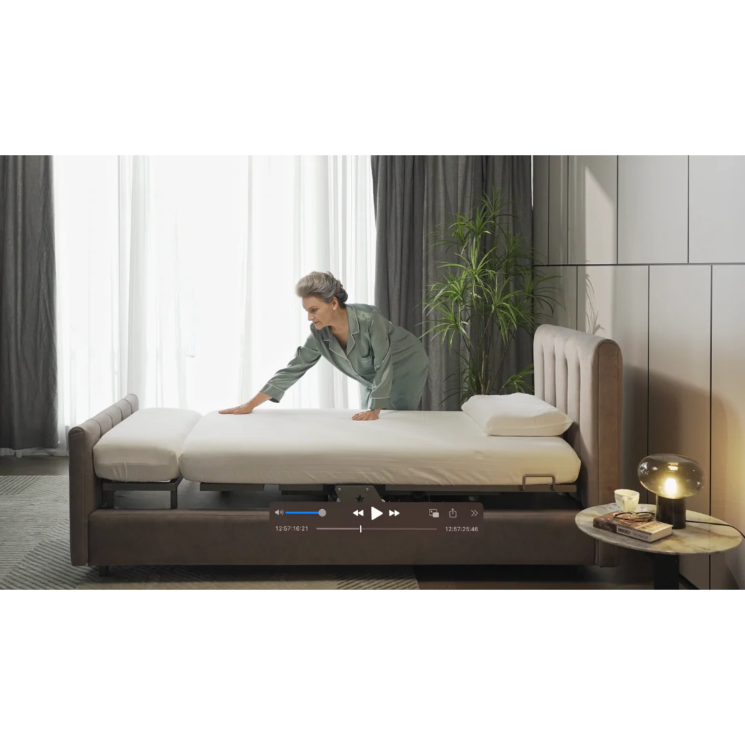 Charme Starsleep Orin Rotating Full Electric Lift Assist Bed with Heat & Massage - Image 11