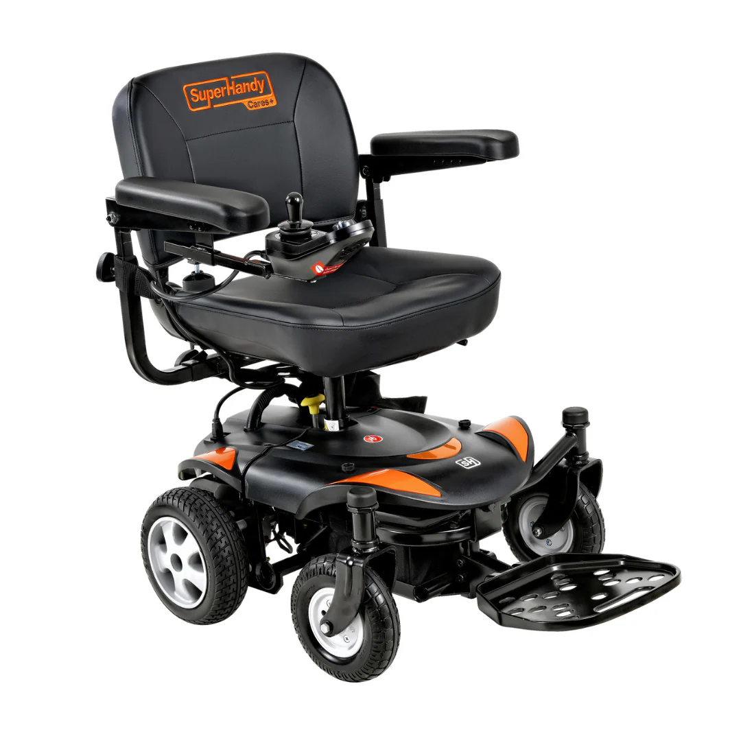 SuperHandy GoRide CRZ Portable Powerchair - Rear-Wheel Drive - Image 8