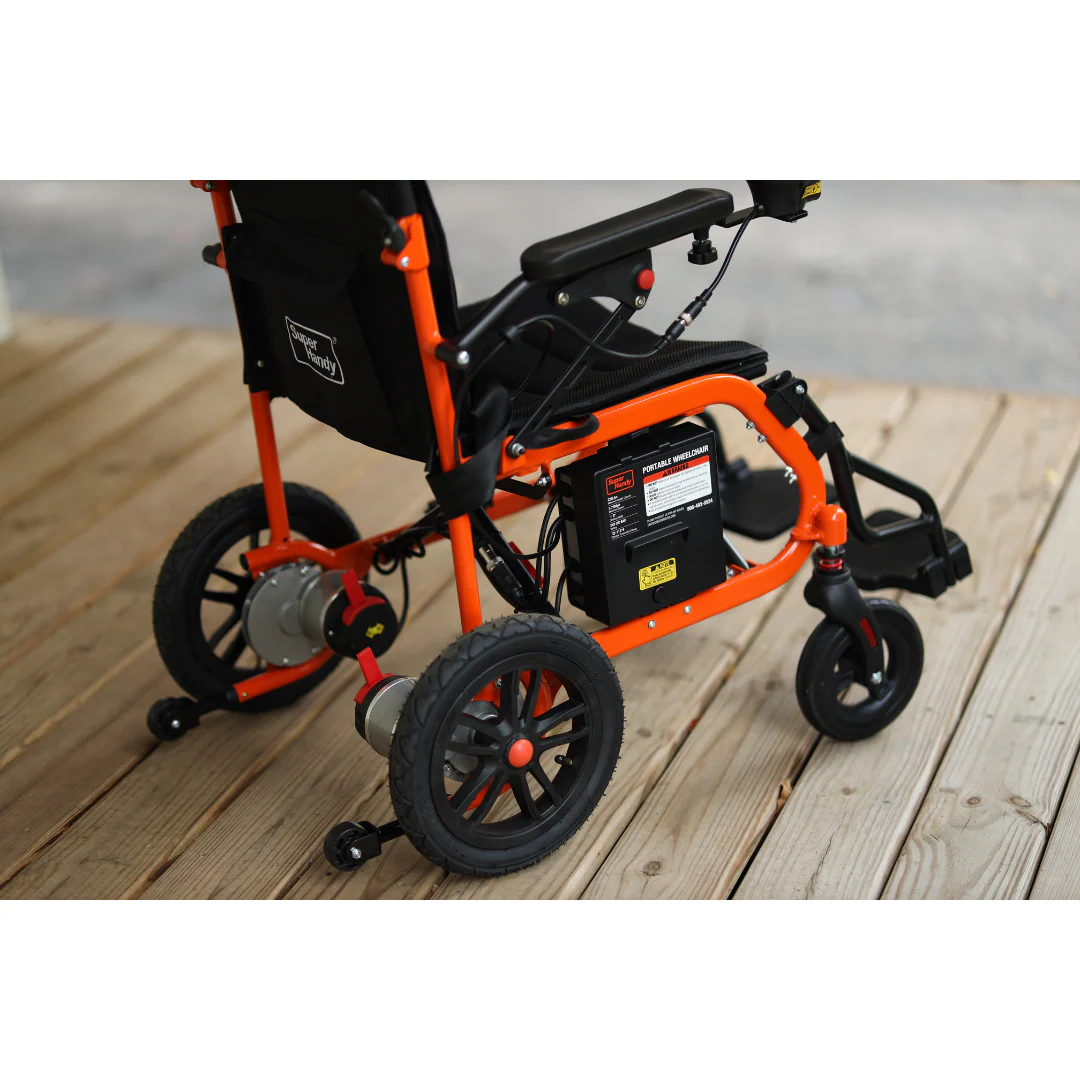 SuperHandy GoRide Ultralite Electric Wheelchair  - Only 39 lbs - Image 3