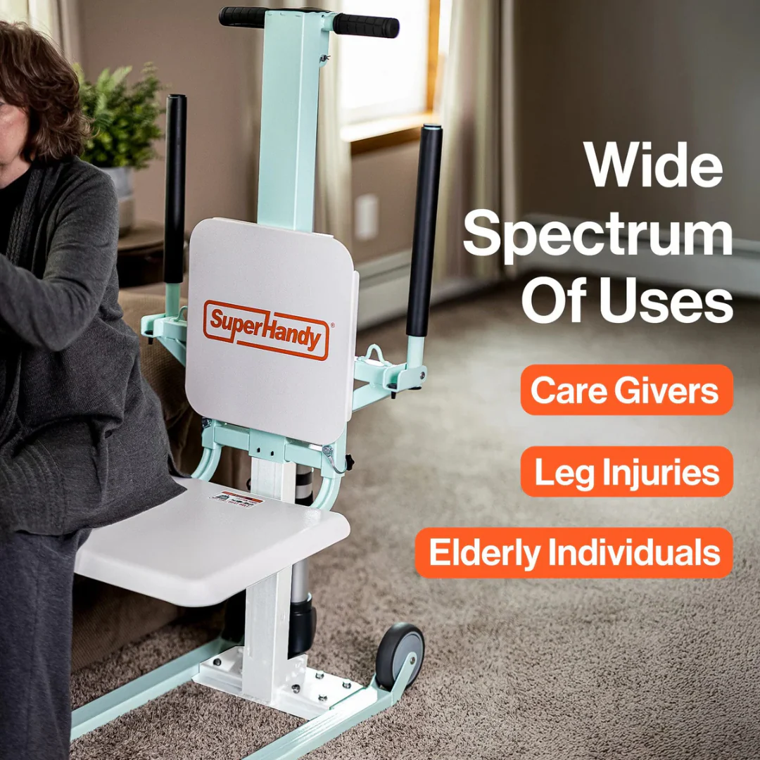 SuperHandy GoRise FC - Bariatric Electric Floor to Chair Lift - Image 11