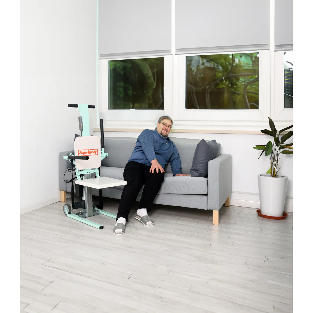 SuperHandy GoRise FC - Bariatric Electric Floor to Chair Lift - Image 16