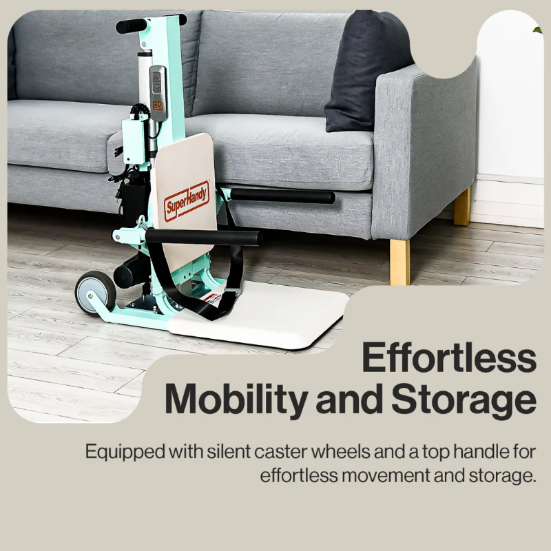 SuperHandy GoRise FC - Bariatric Electric Floor to Chair Lift - Image 6