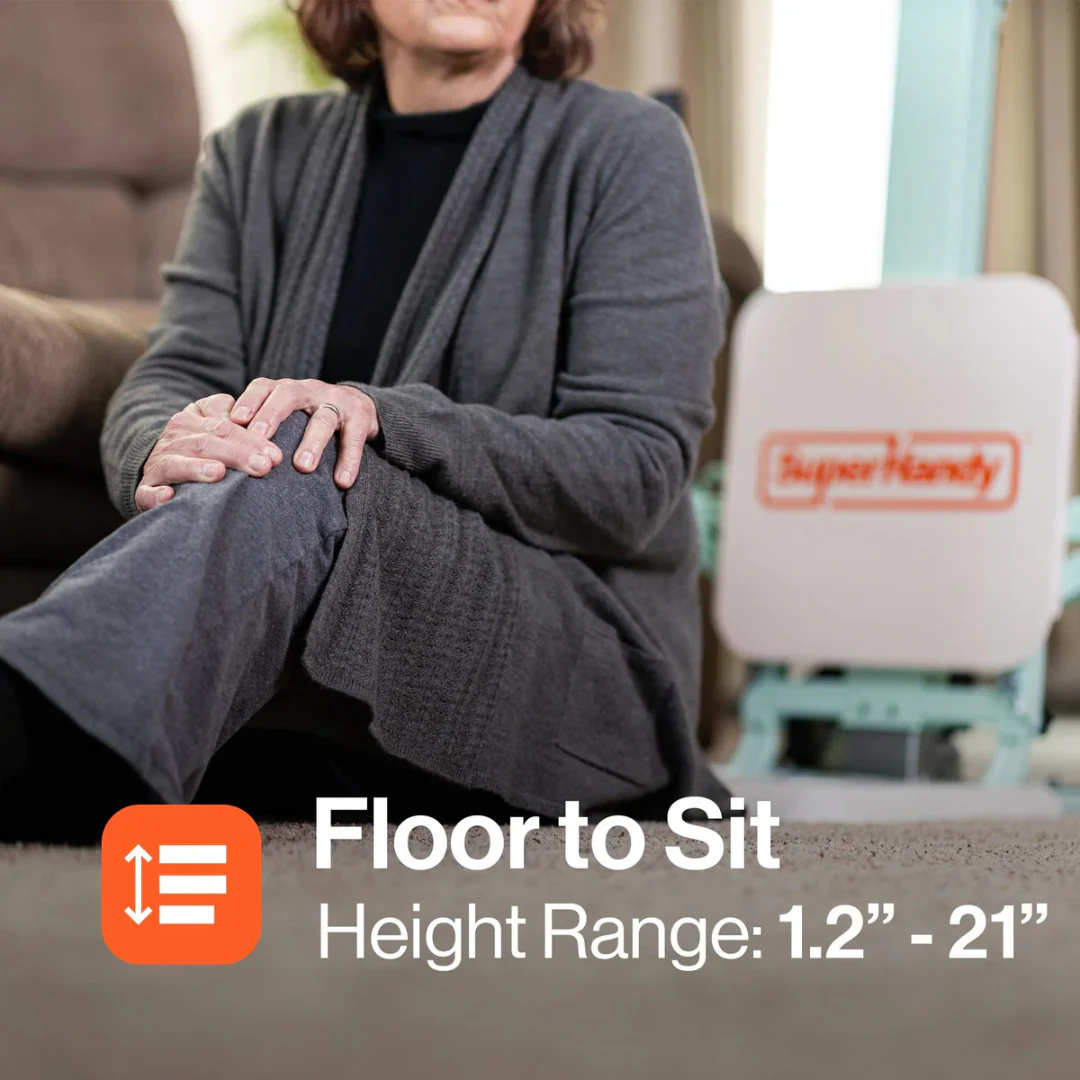 SuperHandy GoRise FC - Bariatric Electric Floor to Chair Lift - Image 7