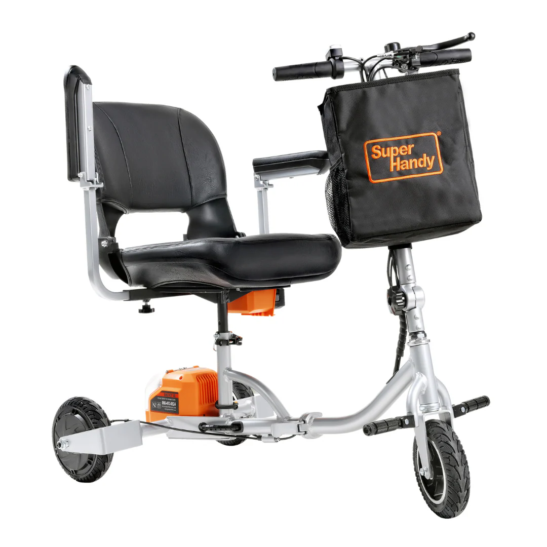 SuperHandy Passport Plus Portable Power Mobility Scooter - 11 Mile Range - Image 12