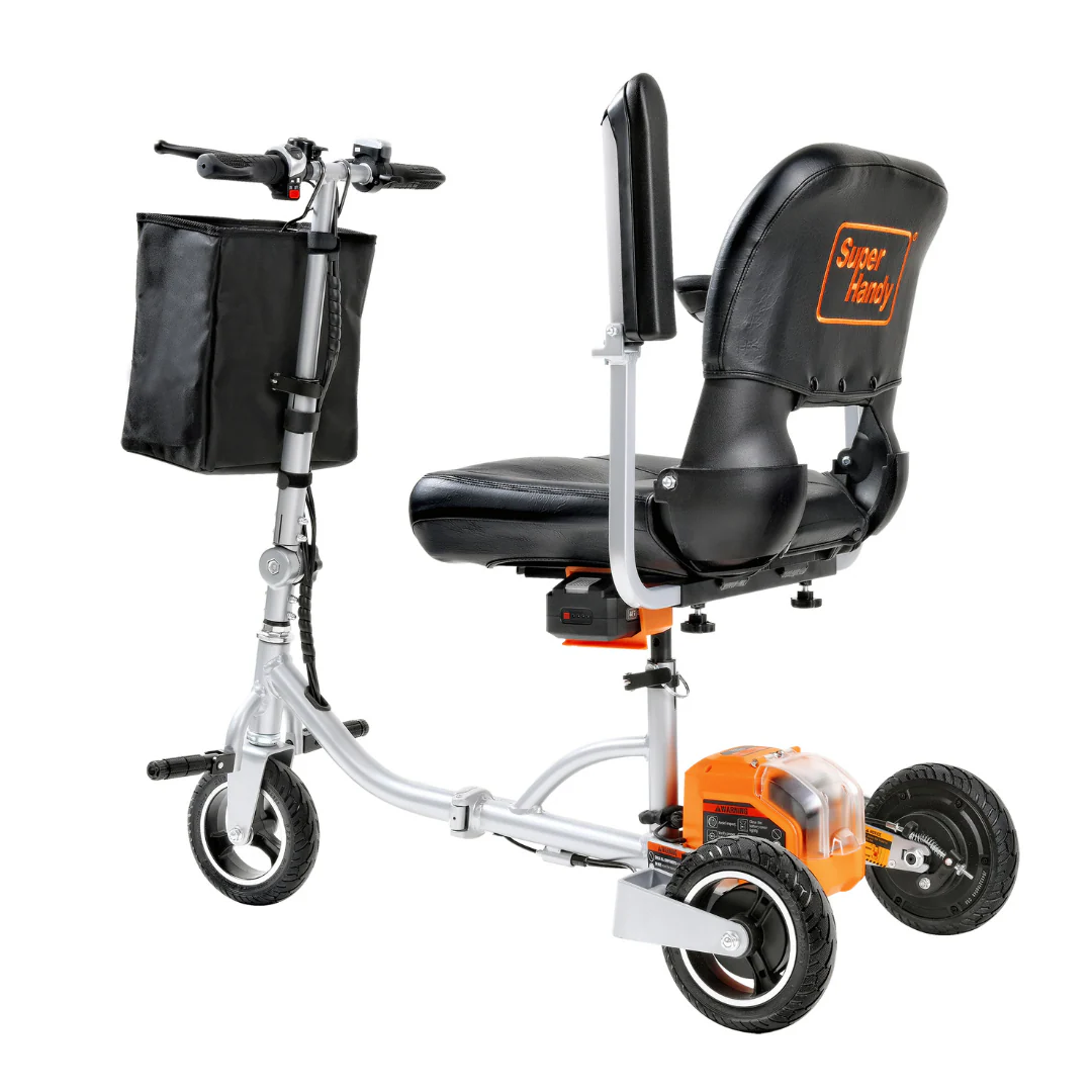 SuperHandy Passport Plus Portable Power Mobility Scooter - 11 Mile Range - Image 9