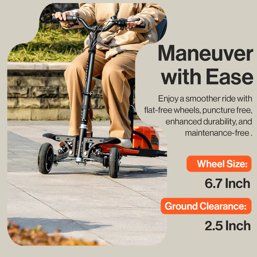 SuperHandy Passport Pro Mobility Scooter - Foldable & Ultralite - Image 5