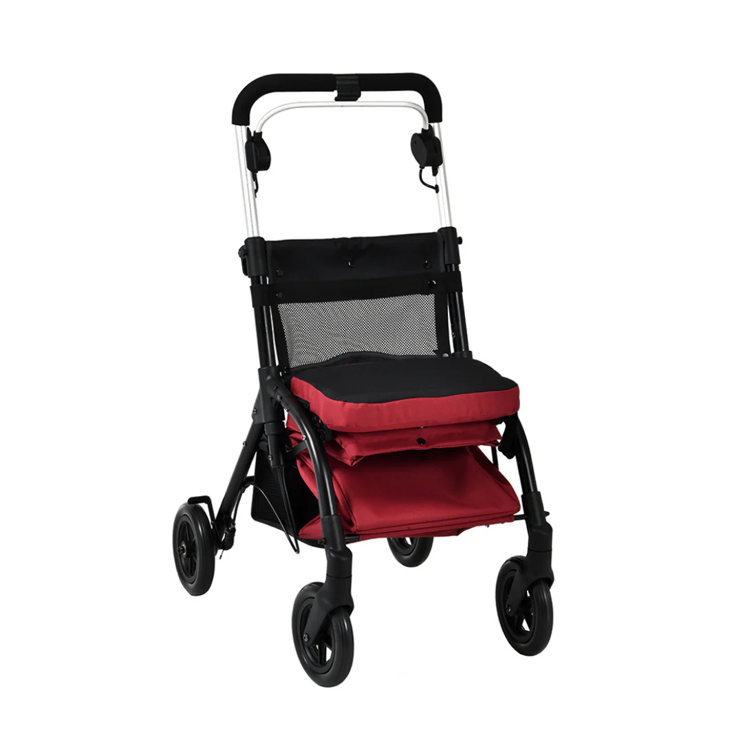 Triumph Mobility Essentials Lightweight Shopping Rollator with Seat - Image 4
