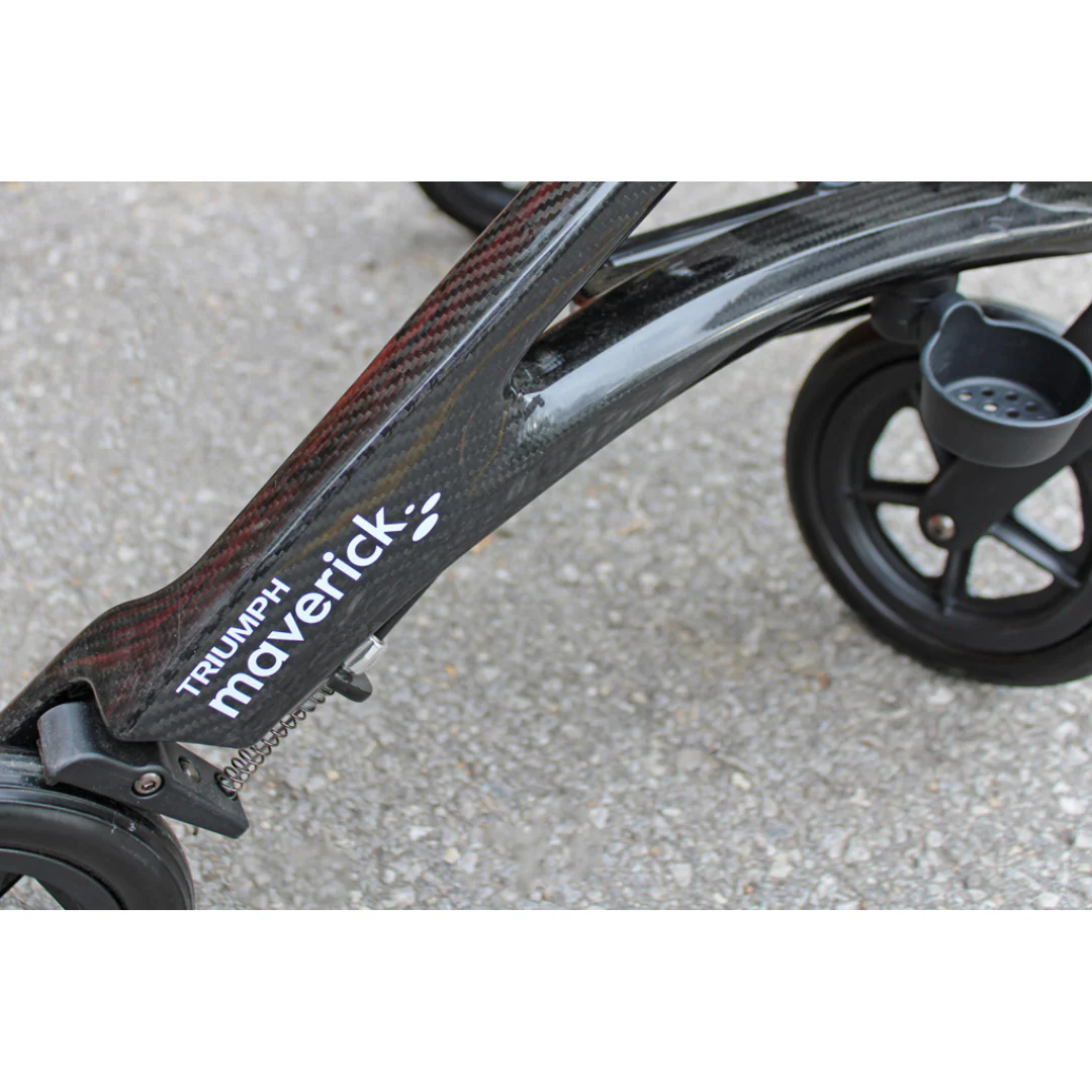 Triumph Mobility Maverick Carbon Fiber Rollator - Only 12 lbs - Image 12