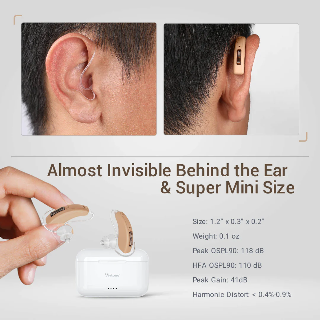 Vivtone Lucid508 Over-The-Ear Hearing Aids - Image 6
