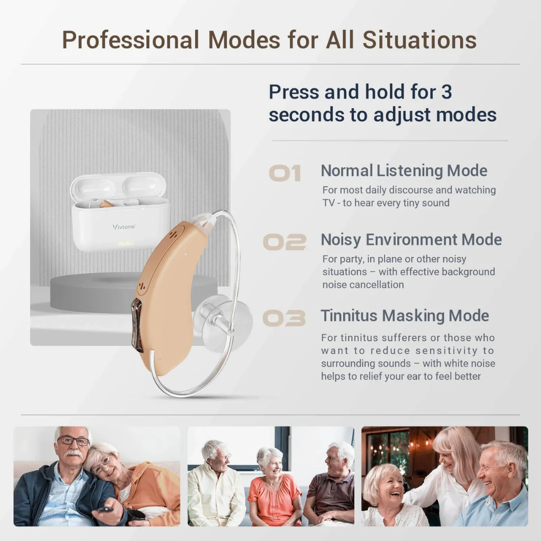 Vivtone Lucid508 Over-The-Ear Hearing Aids - Image 7