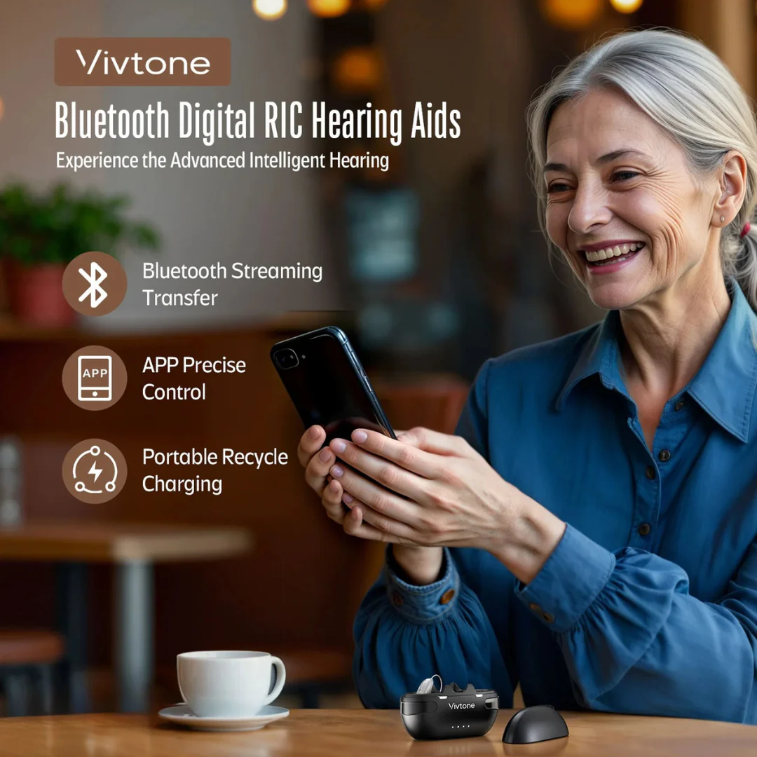 Vivtone Xpure Bluetooth Hearing Aids - Image 7